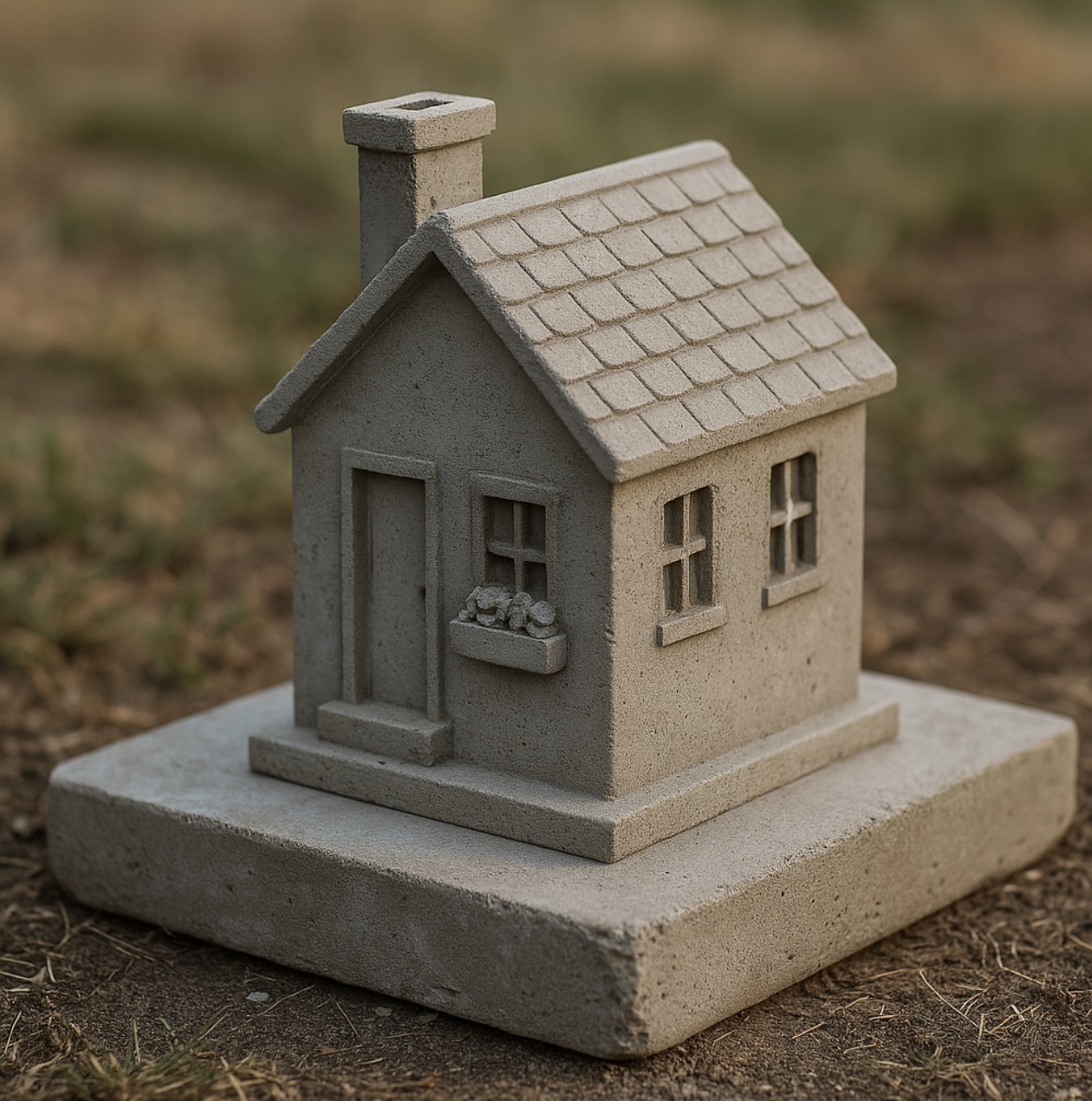 Concrete House Model 2