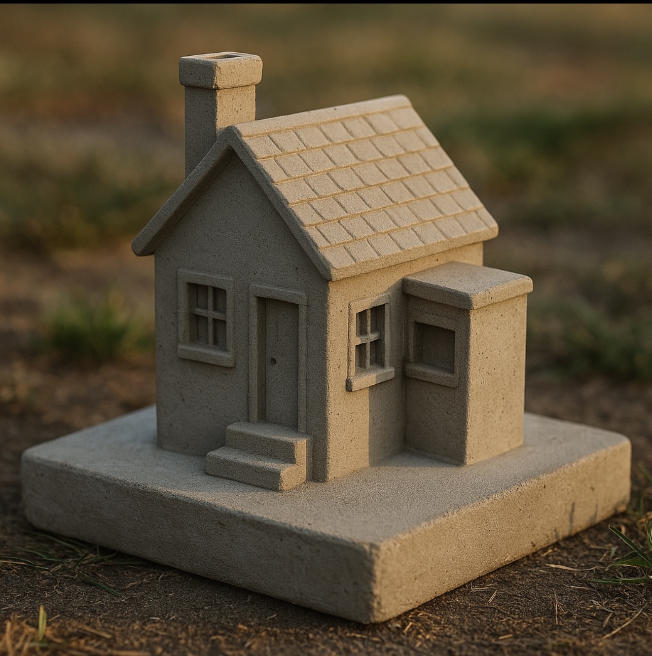 Concrete House Model 3